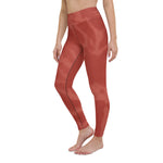 Crimson Yoga Leggings