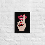 Shhh Canvas Print