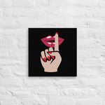 Shhh Canvas Print