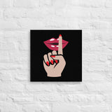 Shhh Canvas Print