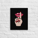 Shhh Canvas Print