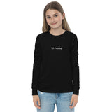 Youth Script Logo Long Sleeve Tee