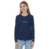 Youth Script Logo Long Sleeve Tee