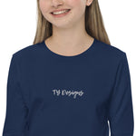 Youth Script Logo Long Sleeve Tee